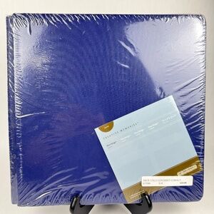 NIP Creative Memories 12x12 Album Cobalt Blue #18902 Flex Hinge - Sealed!